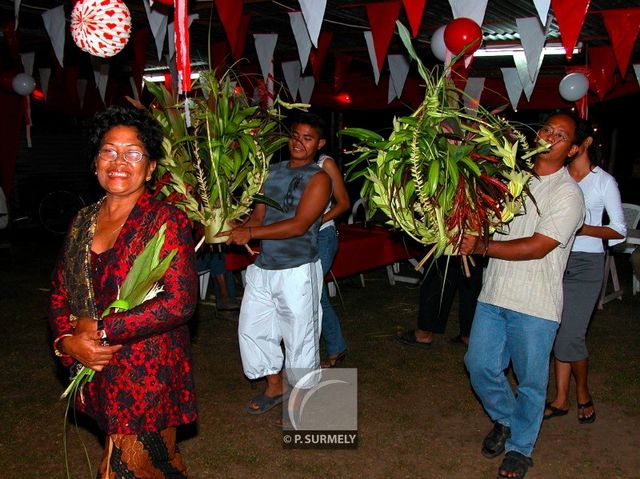 Mariage
Mariage franco_surinamais de tradition javanaise
Mots-clés: Suriname;Amrique;mariage;Java;festivit