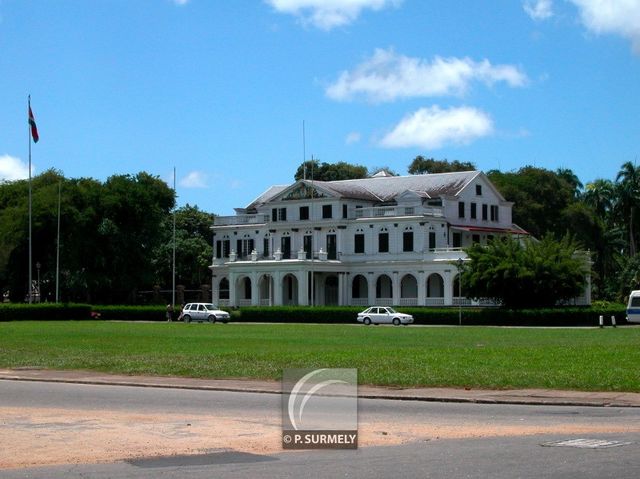 Paramaribo
Le palais prsidentiel
Mots-clés: Suriname;Amrique;Paramaribo