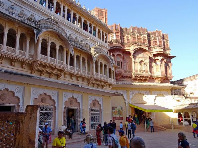 Fort Mehrangahr
Cour intrieure.
Mots-clés: Asie;Inde;Rajasthan;Jodhpur;fort