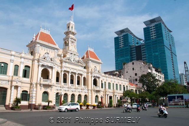 La Mairie
Mots-clés: Asie;Vietnam;Saigon;HoChiMinhVille
