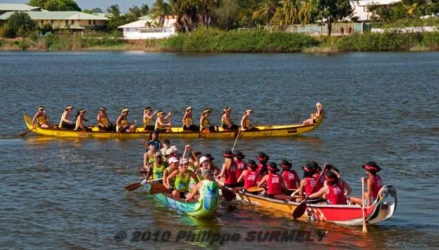 Matres de la Pagaie
Course de pirogue sur le Lac Bois Chaudat  Kourou, dition 2010
Mots-clés: Guyane;Amrique;tropiques;sport;comptition;pirogue