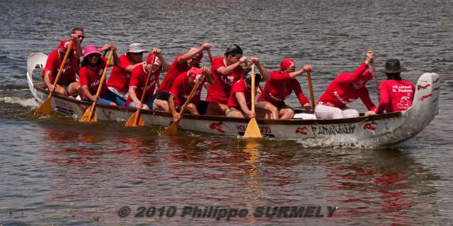 Matres de la Pagaie
Course de pirogue sur le Lac Bois Chaudat  Kourou, dition 2010
Mots-clés: Guyane;Amrique;tropiques;sport;comptition;pirogue