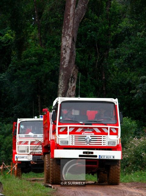 Formation COD2
Conduite tout-terrain sur le circuit de moto-cross de Kourou
Mots-clés: Guyane;Amrique;tropiques;pompier;SDIS;conduite;tout-terrain;secours;camion