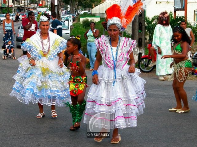 Carnaval
Carnaval de Guyane 2003
Mots-clés: Guyane;Amrique;tropiques;carnaval;festivit;dguisement