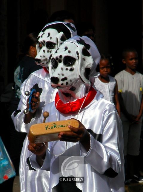 Carnaval
Carnaval de Guyane 2003
Mots-clés: Guyane;Amrique;tropiques;carnaval;festivit;dguisement