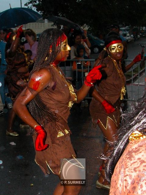 Carnaval
Carnaval de Guyane 2003
Mots-clés: Guyane;Amrique;tropiques;carnaval;festivit;dguisement