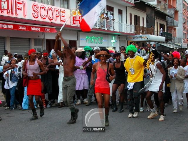 Carnaval
Carnaval de Guyane 2003
Mots-clés: Guyane;Amrique;tropiques;carnaval;festivit;dguisement