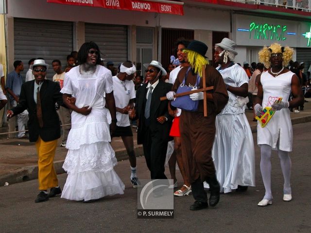 Carnaval
Carnaval de Guyane 2003
Mots-clés: Guyane;Amrique;tropiques;carnaval;festivit;dguisement