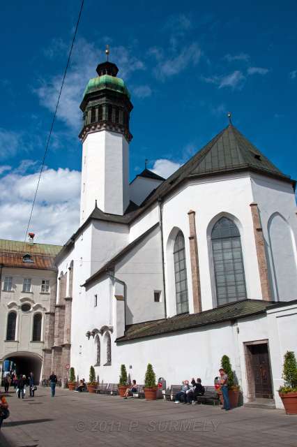 Innsbrueck : glise
Mots-clés: Europe; Autriche; Tyrol; Innsbrueck; glise