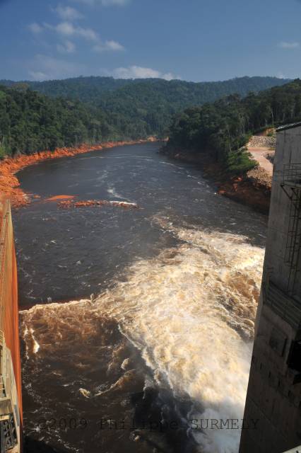 Le fleuce Nam Theun en aval du barrage
Mots-clés: Laos;Asie;Nakai;Nam Theun