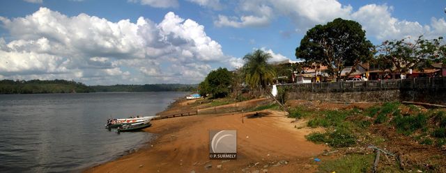 Oapoque
Le fleuve Oiapapock
Mots-clés: Brsil;Amrique;Amapa;Oapoque;panoramique