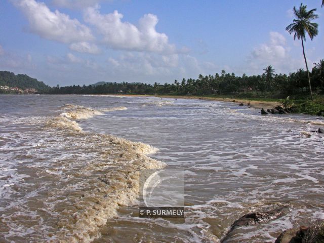 Une plage  Rmire-Montjoly
Mots-clés: Guyane;Amrique;ocan;Atlantique;Rmire-Montjoly
