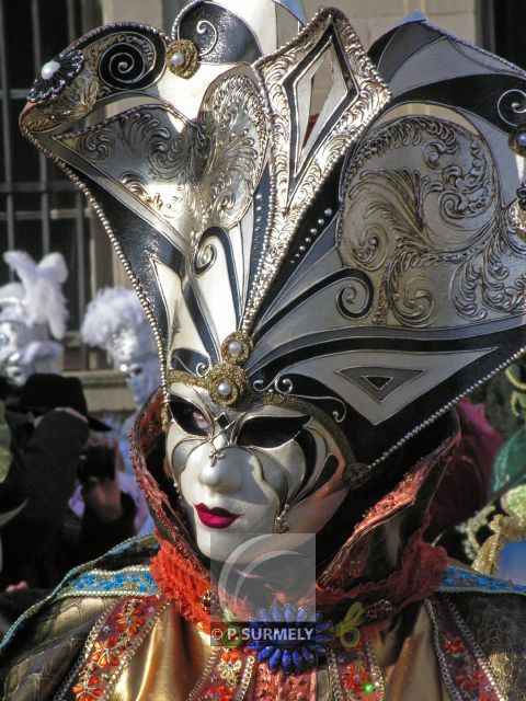 Carnaval
Carnaval vnitien de Remiremont
Mots-clés: France;Vosges;Remiremont;carnaval;festivit;dguisement;masque;portrait