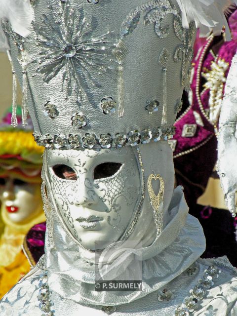 Carnaval
Carnaval vnitien de Remiremont
Mots-clés: France;Vosges;Remiremont;carnaval;festivit;dguisement;masque;portrait