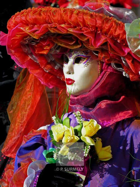 Carnaval
Carnaval vnitien de Remiremont
Mots-clés: France;Vosges;Remiremont;carnaval;festivit;dguisement;masque;portrait