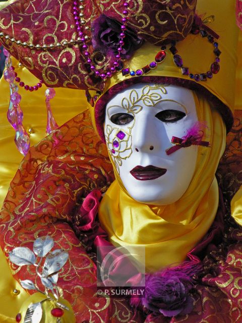 Carnaval
Carnaval vnitien de Remiremont
Mots-clés: France;Vosges;Remiremont;carnaval;festivit;dguisement;masque;portrait