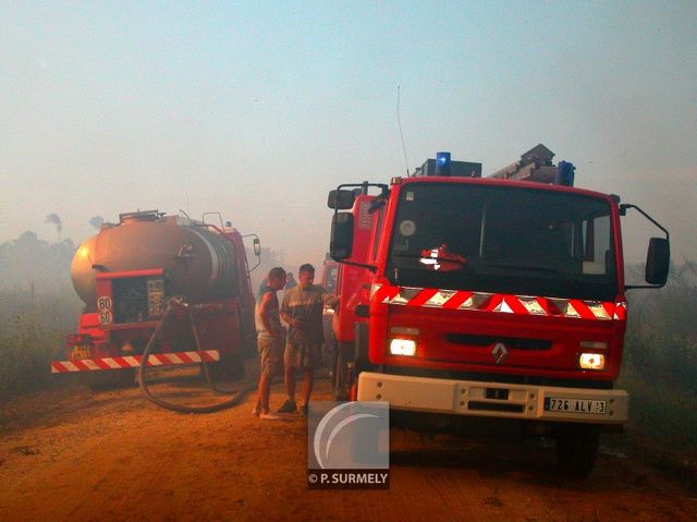 Feu de savane
Kourou
Mots-clés: Guyane;Amrique;tropiques;pompier;SDIS;incendie;feu;secours