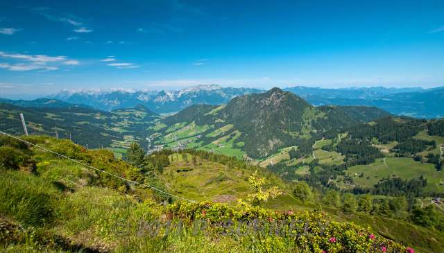 Vue depuis le Schatzberg
Mots-clés: Europe; Autriche; Tyrol; Wildschoenau