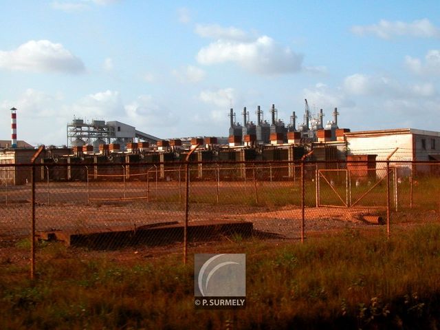 Usine Suralco
Mots-clés: Suriname;Amrique;Paramaribo;aluminium;bauxite