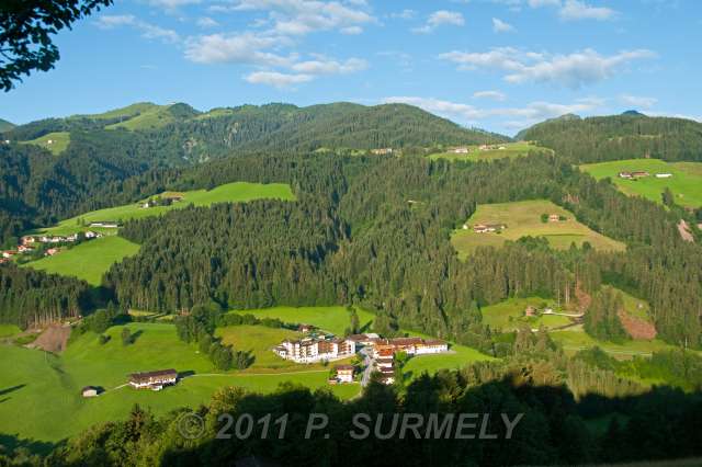 Vue depuis Oberau
Mots-clés: Europe; Autriche; Tyrol; Wildschoenau