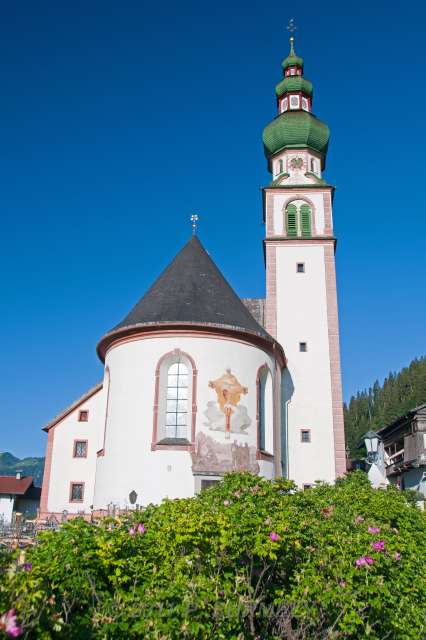 Oberau : l'glise
Mots-clés: Europe; Autriche; Tyrol; Wildschoenau; glise