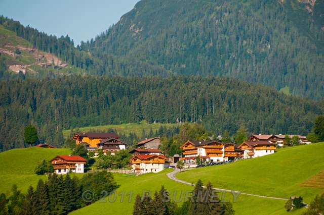 Vue depuis Oberau
Mots-clés: Europe; Autriche; Tyrol; Wildschoenau