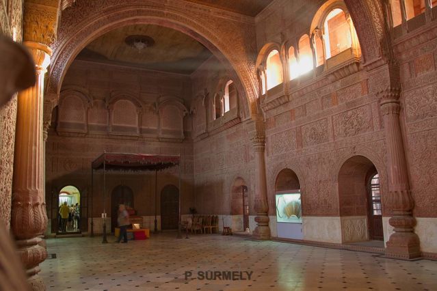 Fort Junagarh
Grande salle du palais.
Mots-clés: Asie;Inde;Rajasthan;Bikaner;fort