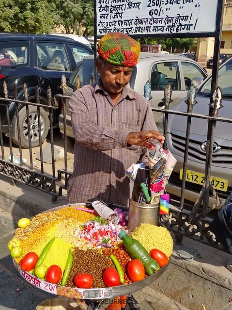 Vendeur de snacks  Jaipur
Mots-clés: Asie;Inde;Rajasthan;Jaipur