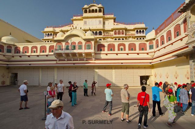 City Palace
Cour intrieure.
Mots-clés: Asie;Inde;Rajasthan;Jaipur