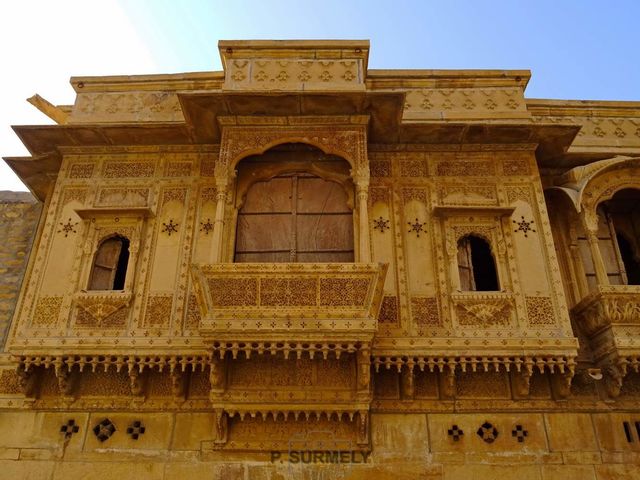 D�tail de fa�ade
Keywords: Asie;Inde;Rajasthan;Jaisalmer