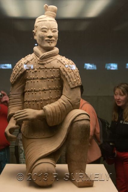 Tombeau de Qin Shi Huang Di
Reconstitution d'un soldat
Mots-clés: Asie:Chine;Xi'An;soldat;terre cuite