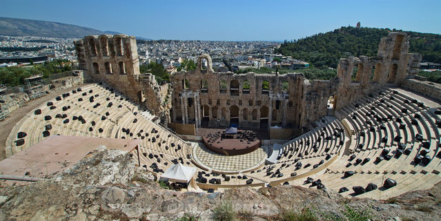 Athnes
L'Odon d'Hrode Atticus.
Mots-clés: Europe:Grce:Attique;Athnes