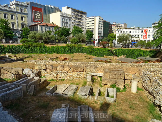 Athnes
Vestoges archologiques place Kotzia.
Mots-clés: Europe:Grce:Attique;Athnes