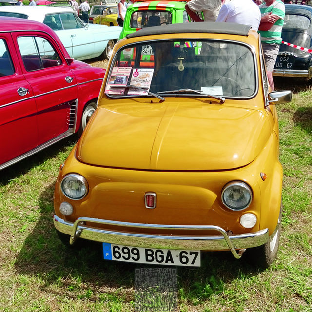 AutoRétro-0027
Fiat 500
Mots-clés: Europe;France;Alsace;Ohnenheim;auto-rétro