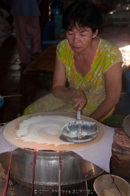 Prparation des galettes de riz
Mots-clés: Asie;Vietnam;Mkong;Caibe