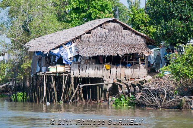 Maison sur pilotis
Mots-clés: Asie;Vietnam;Cantho;Mkong