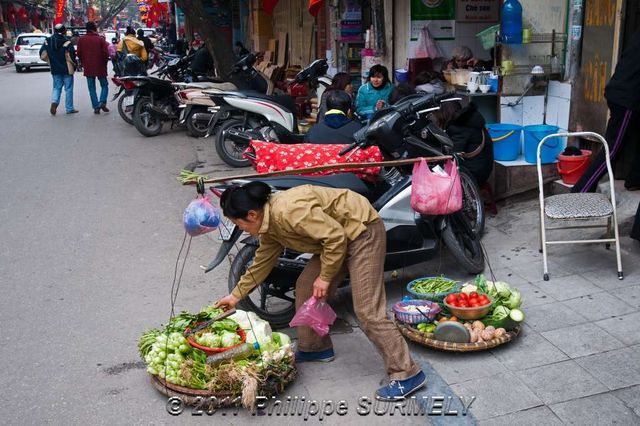 Vendeuse de lgumes
Mots-clés: Asie;Vietnam;Hanoi;