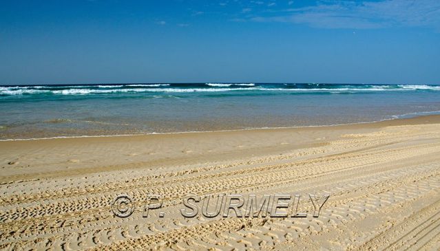 Plage  heuteur du Lac Rose
Mots-clés: Afrique;Sngal;Lac Rose;Atlantique;plage