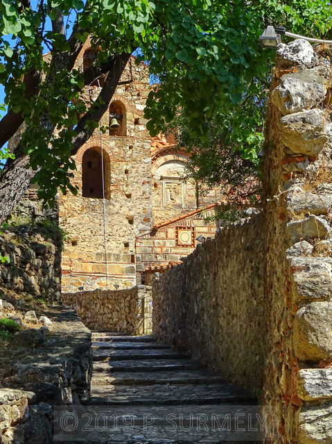 Mystras
Rue menant  Saint Demetrios.
Mots-clés: Europe;Grce;Ploponnse,Mystras