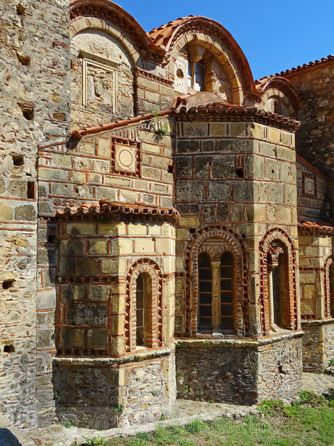 Mystras
Faade de la basilique.
Mots-clés: Europe;Grce;Ploponnse,Mystras