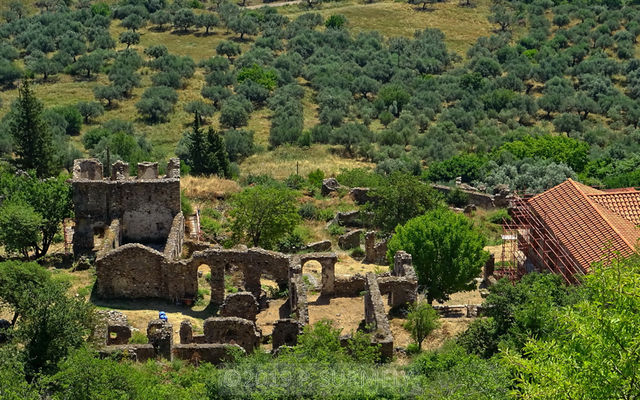 Mystras
Maisons de Mystras.
Mots-clés: Europe;Grce;Ploponnse,Mystras