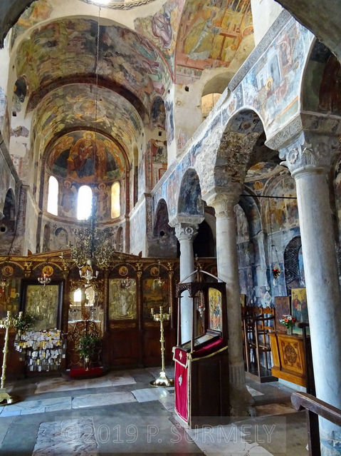 Mystras
Intrieur de l'glise.
Mots-clés: Europe;Grce;Ploponnse,Mystras