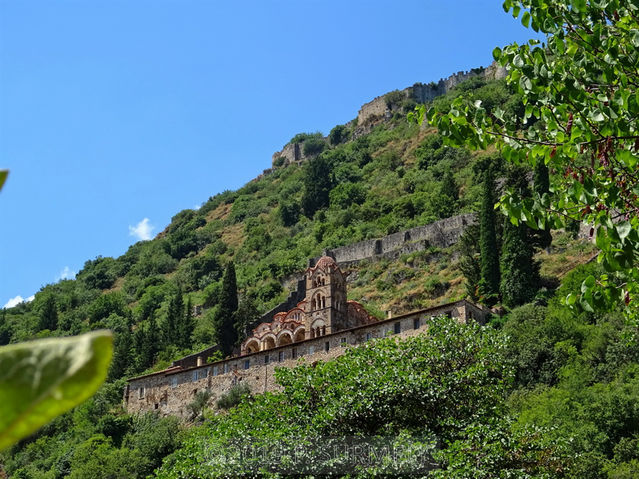 Mystras
Le monastre de la Pantanassa.
Mots-clés: Europe;Grce;Ploponnse,Mystras