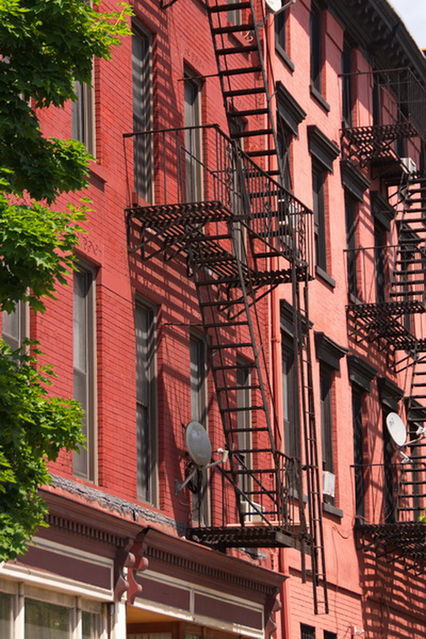 Brooklin
Escaliers de secours
Mots-clés: Amrique du Nord, Etats-Unis, New York