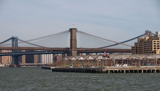 Ponts entre Manhattan et Brooklin
Mots-clés: Amrique du Nord;Etats-Unis;New-York;Manhattan