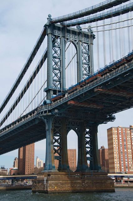 Pont entre Manhattan et Brooklin
Mots-clés: Amrique du Nord;Etats-Unis;New-York;Manhattan