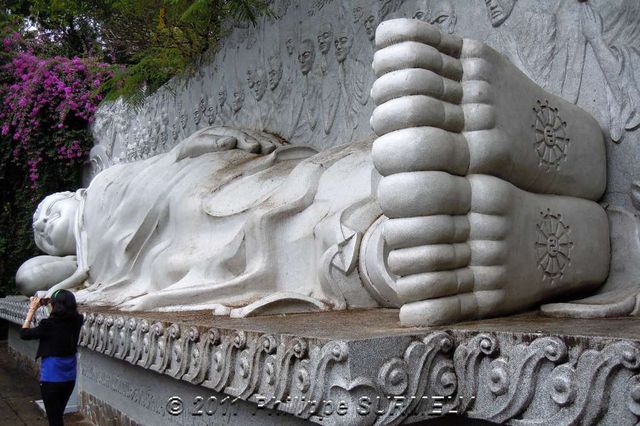 Boudha couch�
Keywords: Asie;Vietnam;NhaTrang;statue