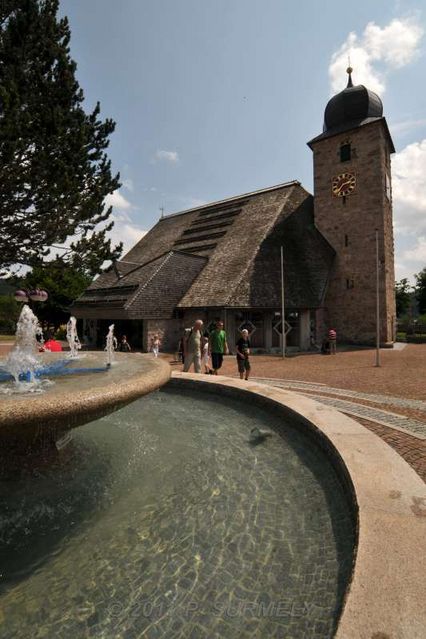 Schluchsee
L'glise
Mots-clés: Europe;Allemagne;Bade-Wurtemberg;Foret-Noire;Schluchsee;glise