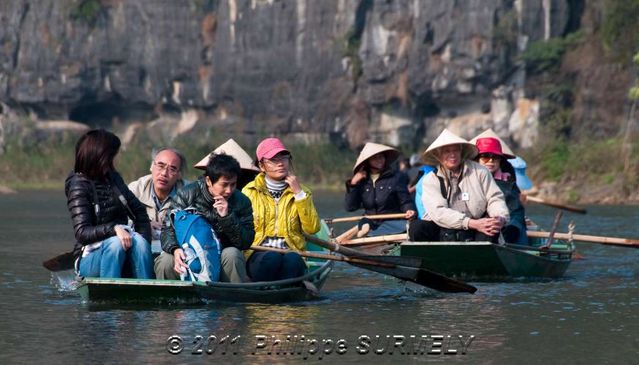 Sur la rivire de TamCoc
Mots-clés: Asie;Vietnam;TamCoc