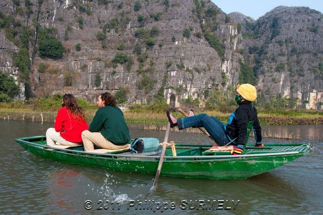 Sur la rivire de TamCoc
Mots-clés: Asie;Vietnam;TamCoc